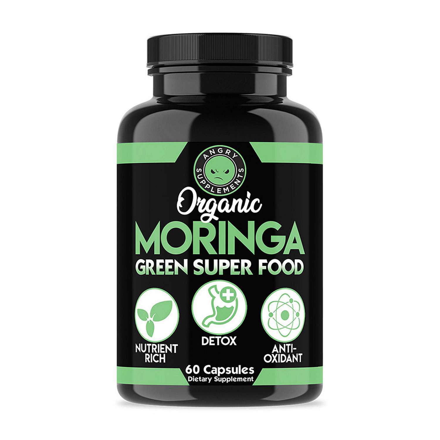 Organic Moringa - 60 Capsules (30 Servings)  | GNC